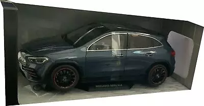 Mercedes Benz GLA AMG Line In Denim Blue 1:18 Scale Model From Solido 1805203 • £68