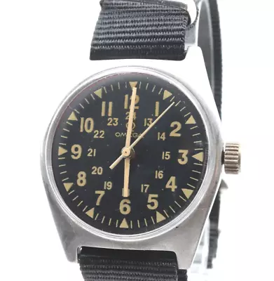 Omega Military Style Vietnam War Antique Manual Winding  Men's Antique Watch • $599.99