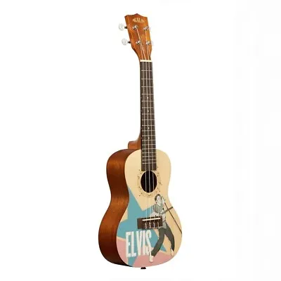 KALA Learn To Play ELVIS ROCKABILLY Concert Ukulele STARTER KIT • $169