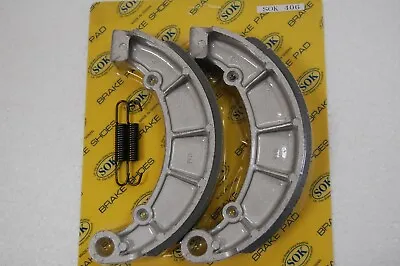 REAR BRAKE SHOES+Springs Fit KAWASAKI Z2 H2 750SS 750RS Z750 Z1 KZ900 1972-1977 • $29.95