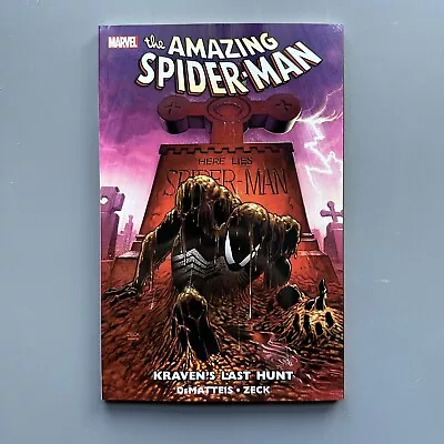 Spider-Man Kraven's Last Hunt TPB New Printing DeMatteis Zeck Graphic Novel NEW • $15.49