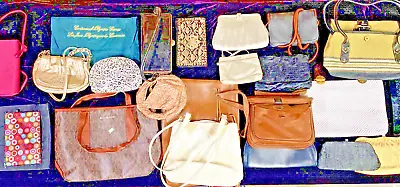 Vintage Bulk Lot Of Womens Purses Cabin Creek Coach Regale & Michael Kors • $39.11