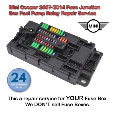 2007+ Mini Cooper R56 Interior Junction Fusebox BCM: (Fuel Pump) Repair Service • $149.99