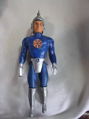 1967 Mattel 12  Major Matt Mason Captain Lazer Action Figure Works Eyes Disc Gun • $70