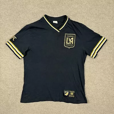 Mitchell & Ness LA Galaxy T Shirt Adult Size M Black Soccer Futbol Unisex • $14.36