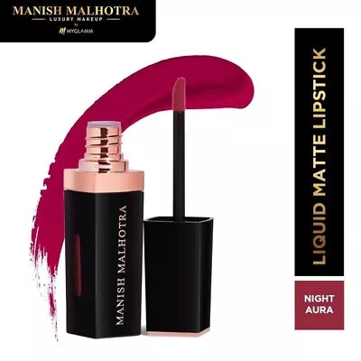 MyGlamm By Manish Malhotra Beauty Liquid Matte Lipstick - Night Aura • $15.34