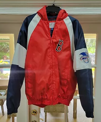 Boston Red Sox Hooded Puffer Jacket G-III Men's Size M **EXCELLENT CONDITION** • $24.95