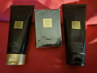Avon 3 Pcs. Set Little Black Dress Perfume Body Lotion & Body Wash DISCONTINUED • $20