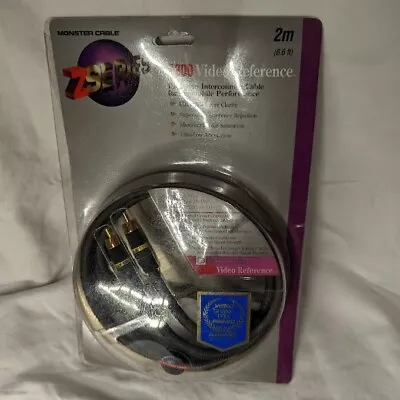 Monster Cable - Z Series - Z300 Video Reference - 2m (6.6ft) - RCA - Z300VR-2M • $13.50