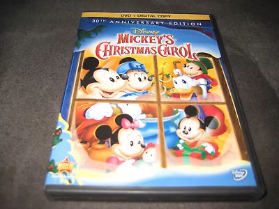 Disney Mickey's Christmas Carol (dvd 2013) Gc - G - Ws- Animated - Family • $4.50