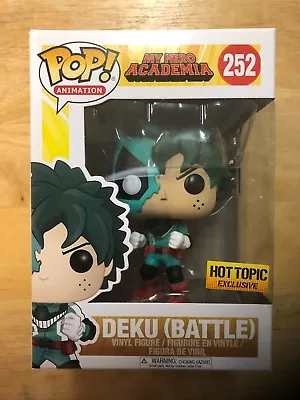 Deku Battle Funko Pop My Hero Academia Hottopic Exclusive! • $19.99