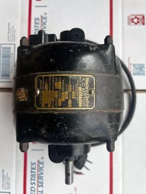 Western Electric Model 26135 110V 60 Cycles AC Motor 1725 RPM USA 1/6 Hp Working • $50