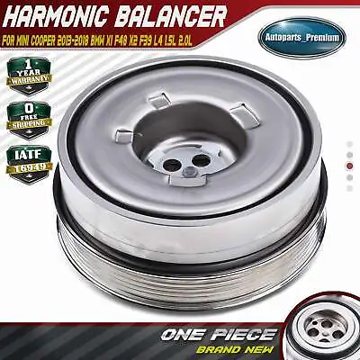 1x Engine Harmonic Balancer For Mini Cooper BMW X1 F48 X2 F39 L3 1.5L L4 1.6L • $91.99