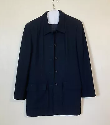 Vintage Liz Claiborne Black Wool Jacket Size 12  • $27.99