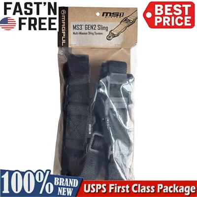 Magpul MS3 Gen 2 Multi Mission Sling System/Swivel Set Black MAG514-BLK Color • $13.79