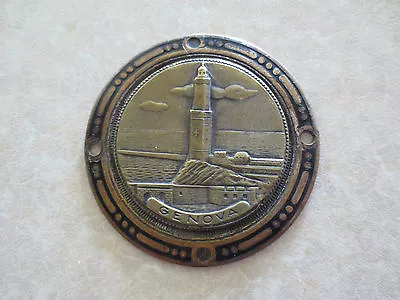 $38.23 • Buy Vintage Italian Genoa Car Badge For Alfa Romeo Lancia Fiat Maserati Lamborghini 