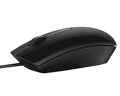 Dell Optical Wired Mouse - Genuine MS116 Black Scroll - Factory NEW & SEALED • $9.49