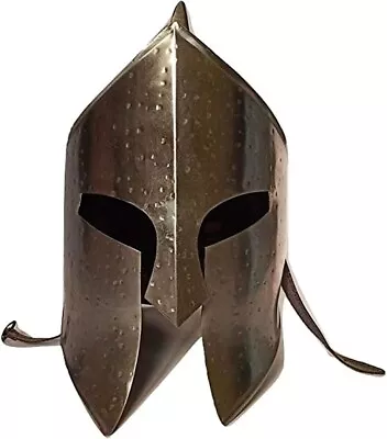 Medieval Armour King Leonidas Greek Spartan Helmet | 300 Roman Helmet| Silver An • $69.70