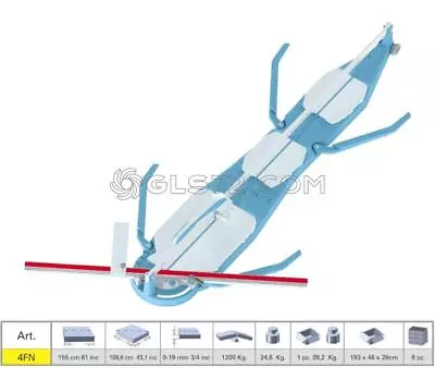 £997.56 • Buy Tile Cutter Machine Push Handle Sigma 4fn Cutting Lenght 155 Cm Series 4 Nex