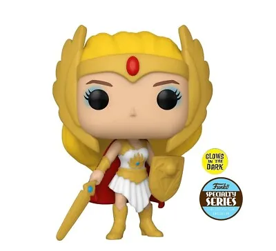 Funko Pop! Masters Of The Universe Classic She-Ra Glow Exclusive Vinyl Figure • $12.95