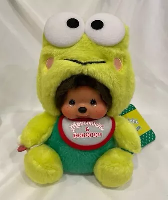 Monchhichi X Keroppi Plush Doll - NWT - Sanrio Characters Rare • $175