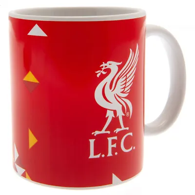 Liverpool Fc Crest 11oz Particle Mug - Official Football Gift Lfc Birthday • £11.99