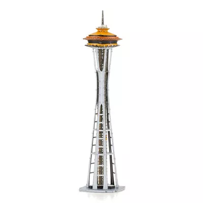 Fascinations Premium Series ICONX 1962 SPACE NEEDLE 3D Metal Earth Model Kit • $24.95