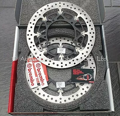 320mm Brembo T-Drive Front Brake Discs Yamaha YZF R1 2015+ R1M - 208A98548 • $1007.84