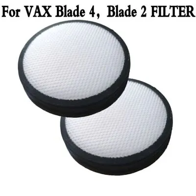 2Pcs Filters For VAX BLADE 4 CLSV-B4KS Cordless Vacuum Cleaner Replace Washable • £5.95
