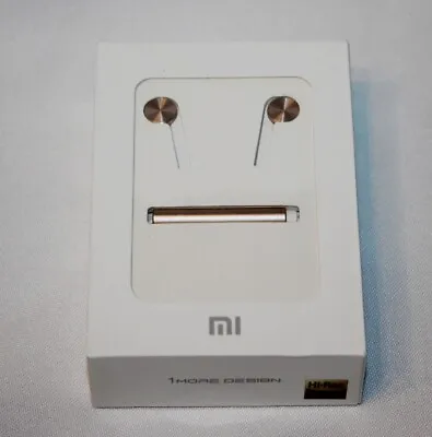 New Xiaomi Mi In-Ear Headphones Pro With Microphone 3.5 Mm Jack-Gold (Hi-Res). • £14.95