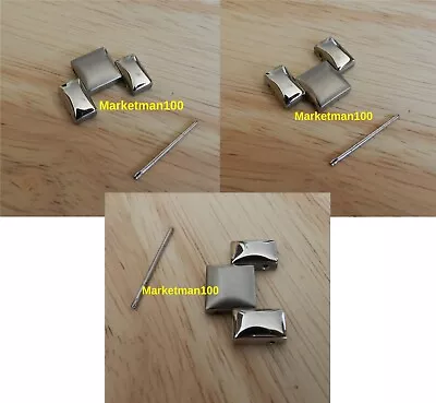 £12.50 • Buy Two Tone Silver Spare Links Fits AR0673/AR1635 Armani Men's Watch Strap (22mm)