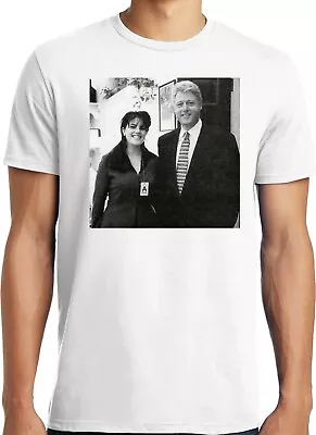 Big Guys Rule Big And Tall Bill Clinton And Monica Lewinsky  Photo T Shirt • $16.99