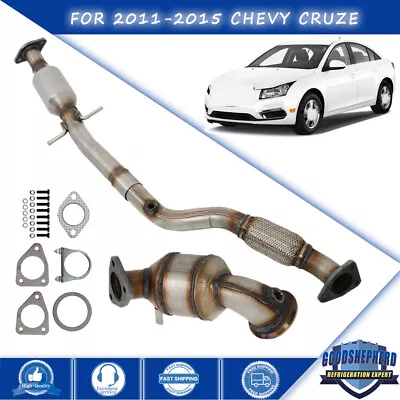 Both Front & Rear Catalytic Converter For 2011-2015 Chevy Cruze Eco/LT/LTZ 1.4L • $84.39