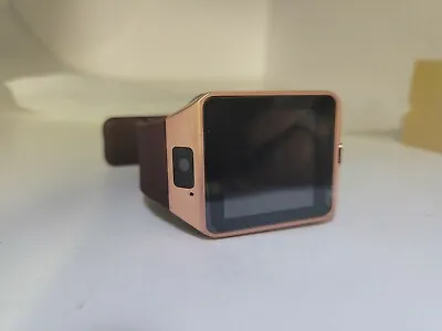 NEW Rose Gold Smart Watch Bluetooth Camera Phone For Android Stainless Steel A5 • $41.72