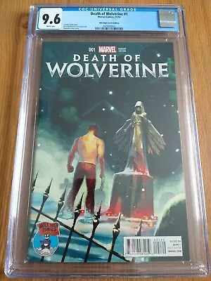 DEATH OF WOLVERINE Mile High Comics #1 VARIANT EDITION MARVEL CGC 9.6 NM+ • $105