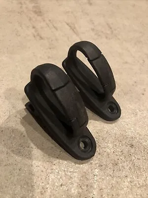 ‘98 - ‘04 Mercedes SLK230 Kompressor Rear Coat Bag Hooks Hangers Clips Pair OEM • $19.99