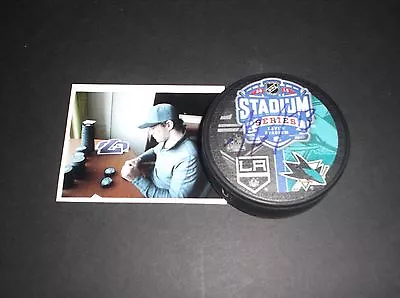 Tyler Toffoli LA Kings Autographed Signed 2015 Stadium Series Puck • $9.99