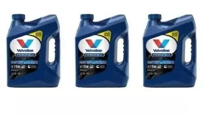 Valvoline Premium Blue Diesel Engine Oil 15W40 (3) 1 Gallon Containers • $69.99