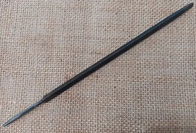 Vintage 7 1/2  Oberg Sweden Triangular File Workshop Tool • £2.79