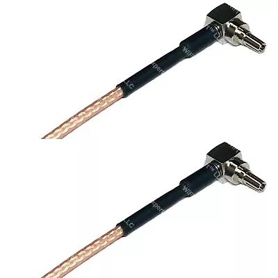 RG316 CRC9 MALE ANGLE To CRC9 MALE ANGLE RF Cable Rapid-SHIP LOT • $8.74