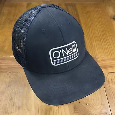 $29.68 • Buy O'Neill CAP Trucker Hat Embroidered LOGO Patch Gray
