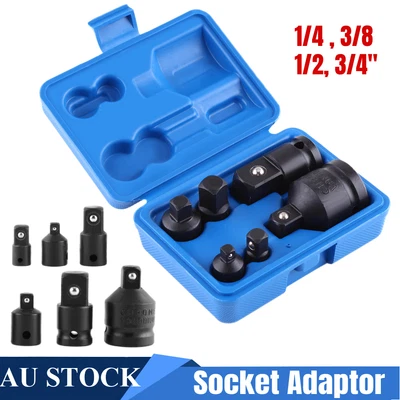 $22.69 • Buy Impact Adapter And Reducer Set Socket Driver Wrench 1/2 To 3/8 3/4 Tool