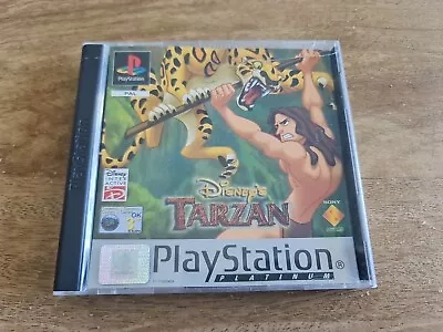 Disney’s Tarzan - Sony PlayStation 1 - Platinum -PAL - Complete W/Manual • $20