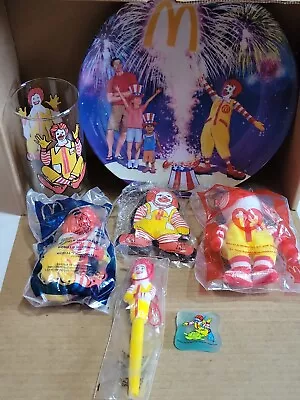 Ronald McDonald Various Items Collection 1977 - 2010 Plush Pen Toy Plate Cup • $49.99