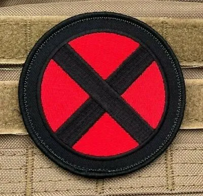 X-Men Patch Storm Avengers 3  Hook Loop Badge Tactical Superhero Costume Emblem • £4.79