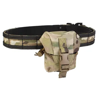 PEW Tactical MOLLE Single Frag Pouch Grenade Pouch Multi-camo For Belt Hunting • $34.11