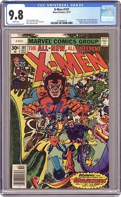 Uncanny X-Men #107 CGC 9.8 1977 1618484012 1st Full App. Starjammers • $9600