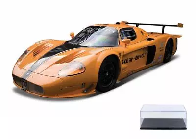 Diecast Car & Display Case Maserati Mc12 Orange Bburago 21078 1/24 Diecast Car • $24.99