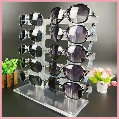 $16.20 • Buy Eyeglasses Sunglasses Show Stand Holder 10 Pair Glasses Frame Display Rack