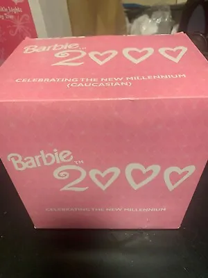 Barbie 2000 Celebrating The New Millenium Snow Globe 6  Avon Musical NEW IN BOX • $11.25
